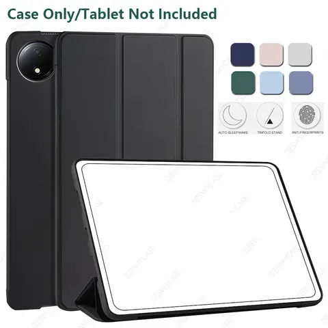 Flip Tablet case for Redmi Pad SE 8.7 2024, Trifold Stand Smart Cover with Soft TPU Back, Auto Sleep and Wake