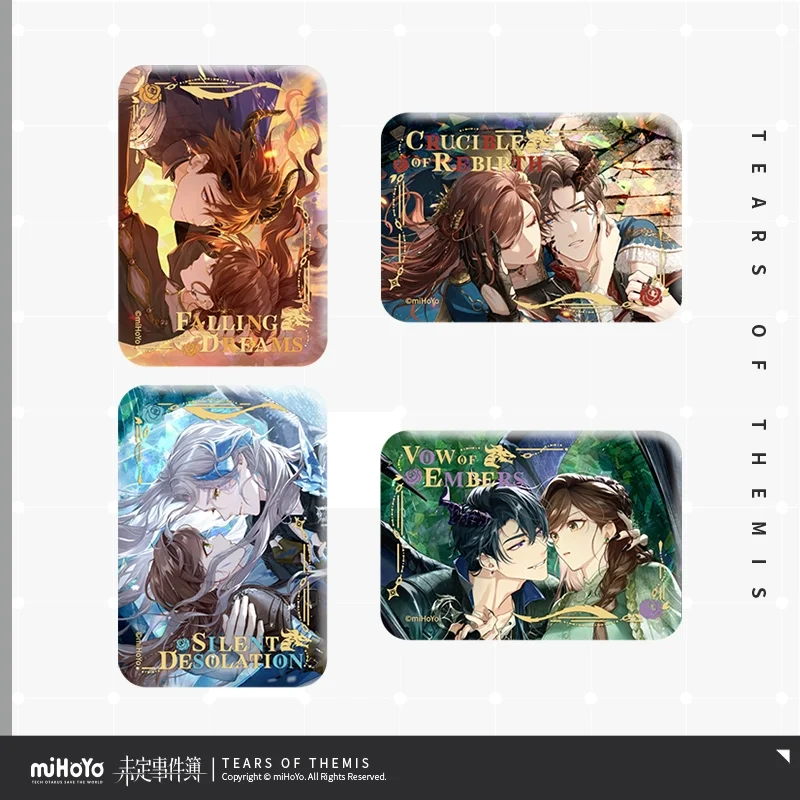 Sunsyea Tears of Themis Merchandise ufficiale miHoYo Originale The Last Ragonbreath Serie a tema Distintivo Raven Libra Adjudicator King