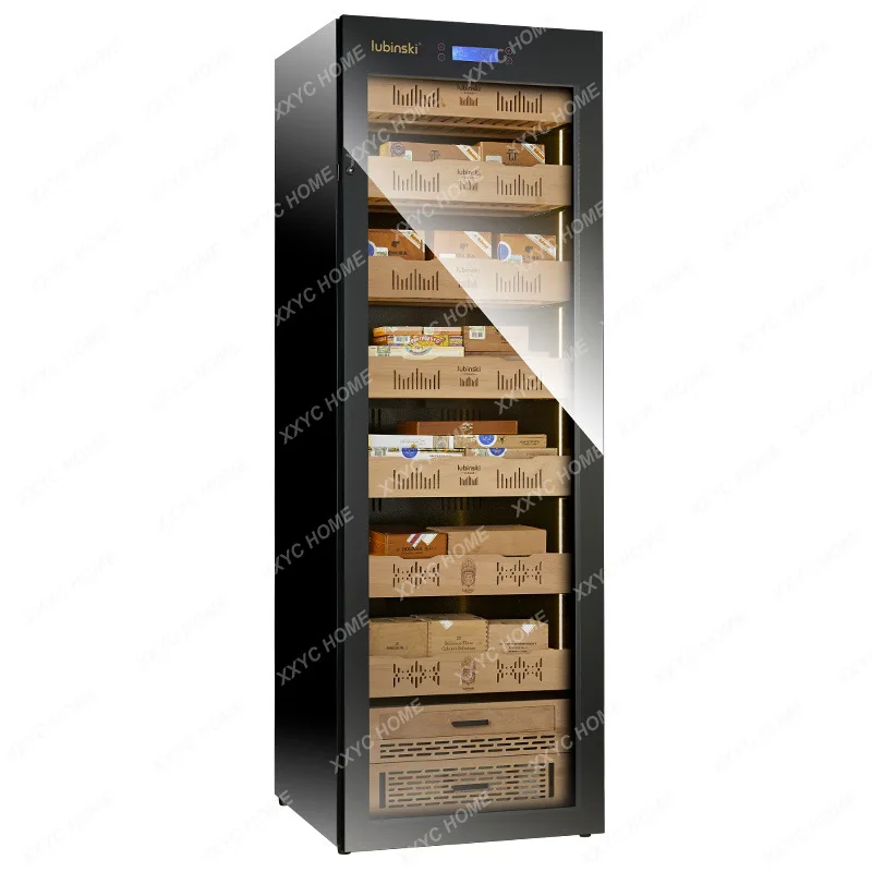 

Constant Temperature and Humidity Electronic Cigar Cabinet Cedar Wood Large Capacity Stepless Frequency Conversion