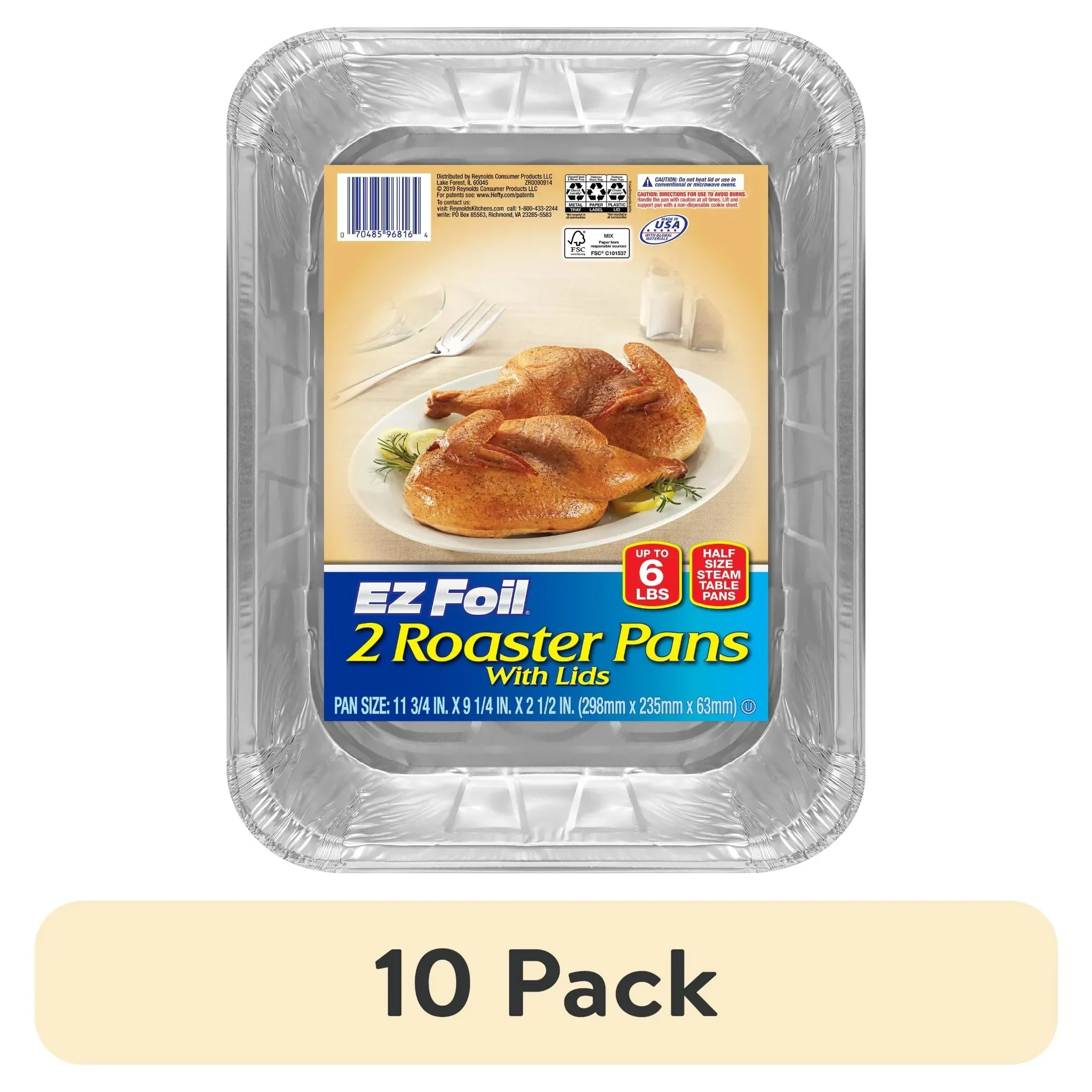 

(10 Pack) Saucepans with lids to easily handle even the heartiest dishes