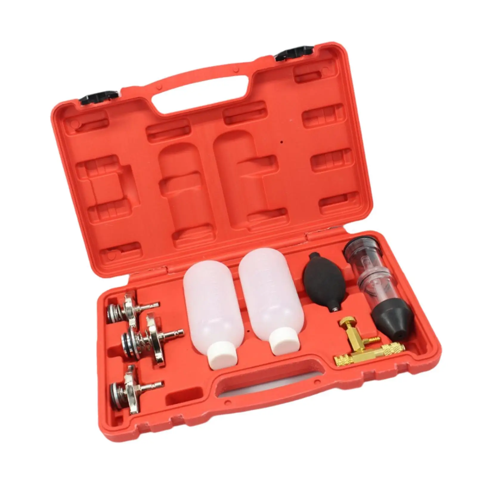 

Combustion Leak Tester Head Gasket Leak Tester CO2 Cylinder Gasket Tester with Carry Box Efficient Working Head Gasket Tester