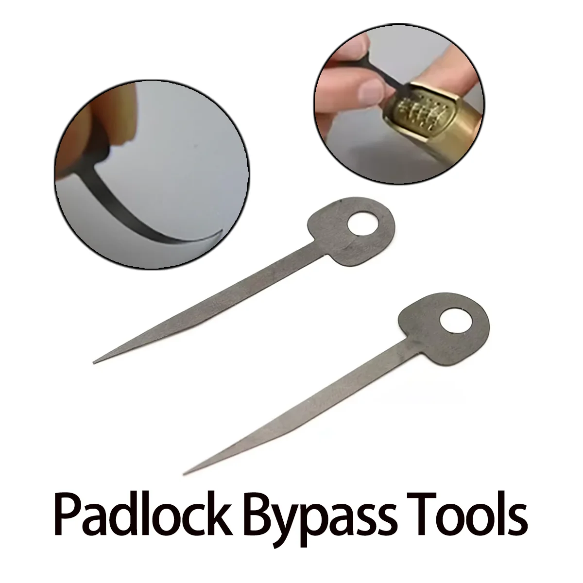 2/4/5/10pcs Padlock Bypass Tools (2 Packs)Mini Washer Combination Tools MINI SHIM DECODERS