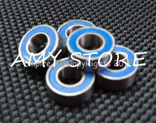 [25 PCS] MR105-2RS (5x10x4 mm) Rubber Sealed Ball Bearing (Blue) MR105RS