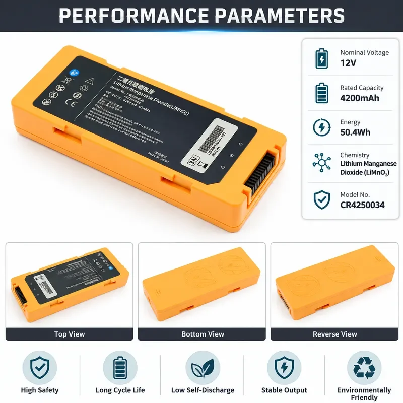 Replacement Battery for Mindray LM34S002A C1 C2 C1A C2A S1 S2 Patient Monitor High Capacity Rechargeable Lithium Ion Power