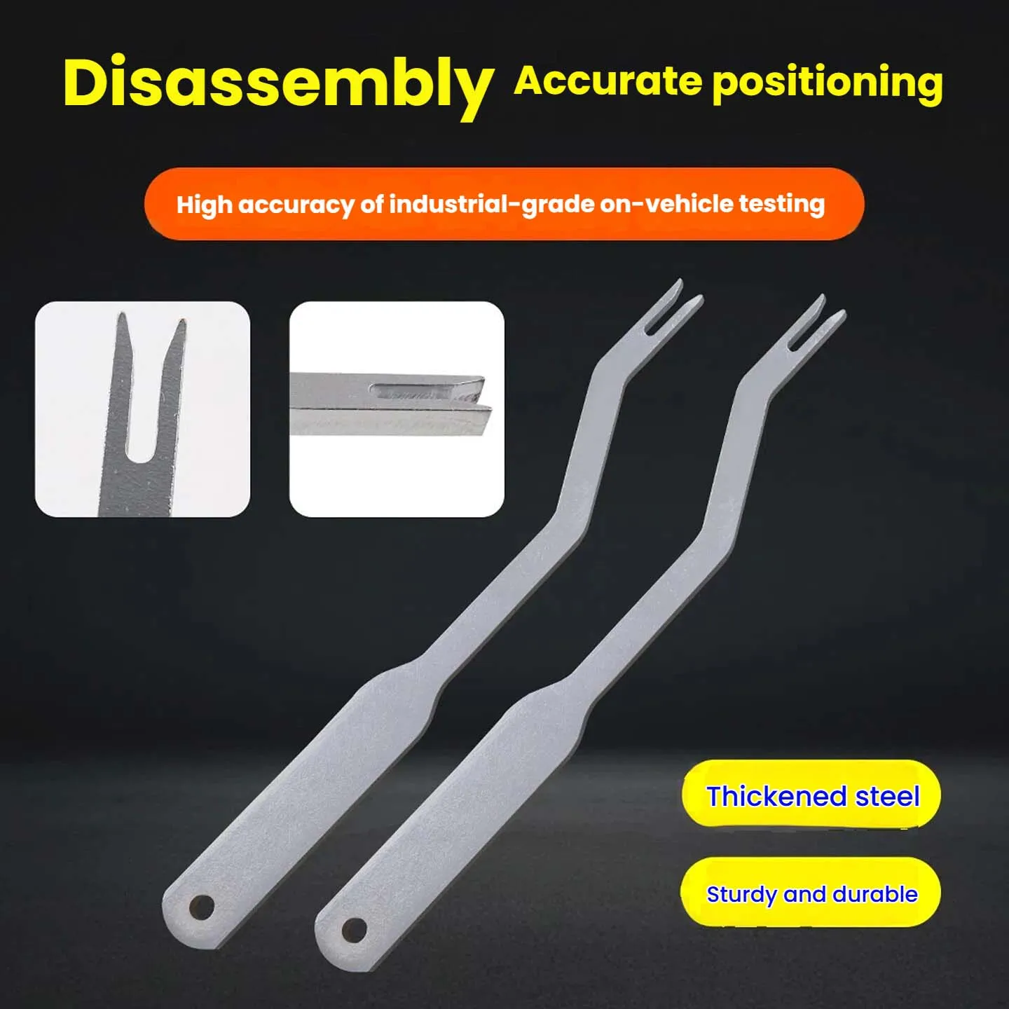 1pc Sun Visor Removal Tool Car Roof Handle Removing Tool Ergonomic Grip Steel Handle Hook For Vehicle Sunvisor Grab Release Tool