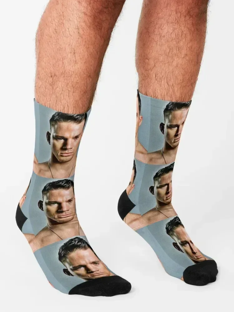 channing tatum Socks custom Stockings compression golf anti-slip Socks Women Men's