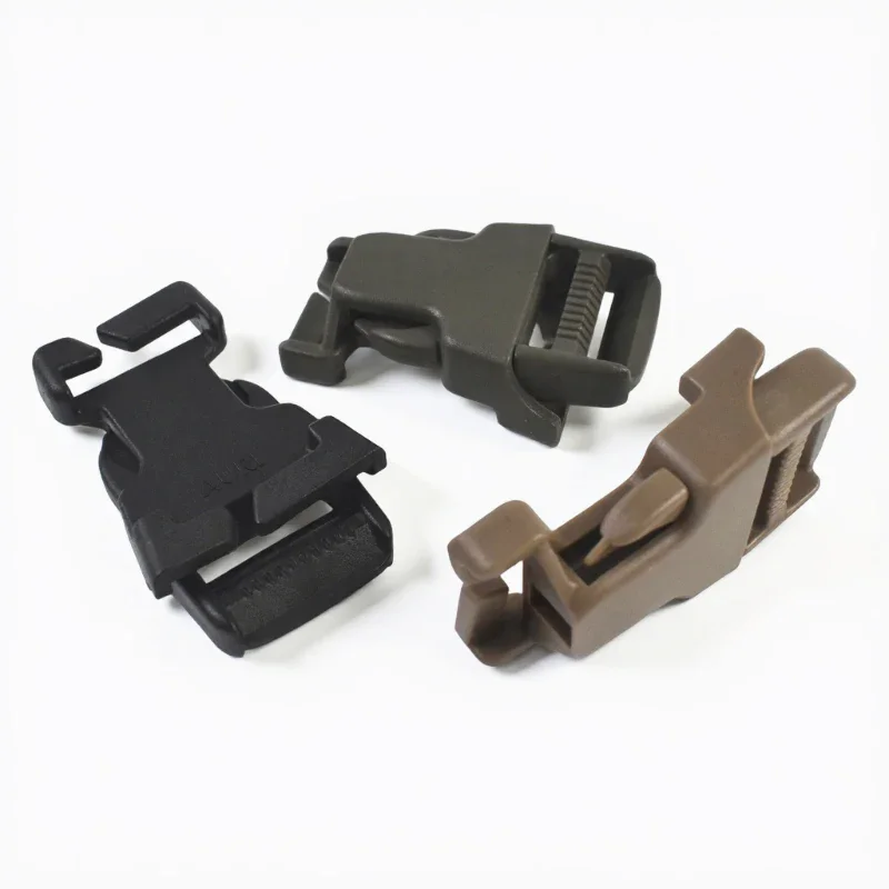 

Meeetee 10-50Pcs 20/25/38mm Quick Side Release Buckle Backpack Straps Connect Clasp Dog Collar Belt Adjust Buckles Accessories