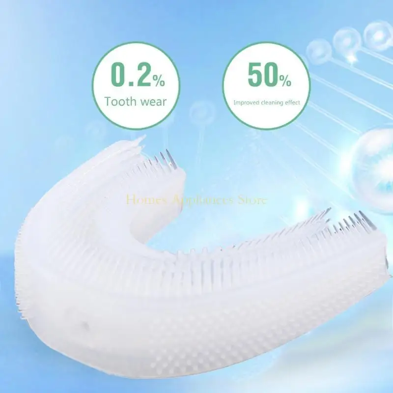 D0AB 360 Автоматическая зубная щетка u -образная замена зубной щетки для головы для взрослых детей