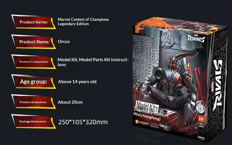 Blokees Legend Edition Building Block Collectible Action Figure Assembly Model Kit For Collection Enthusiasts Gift
