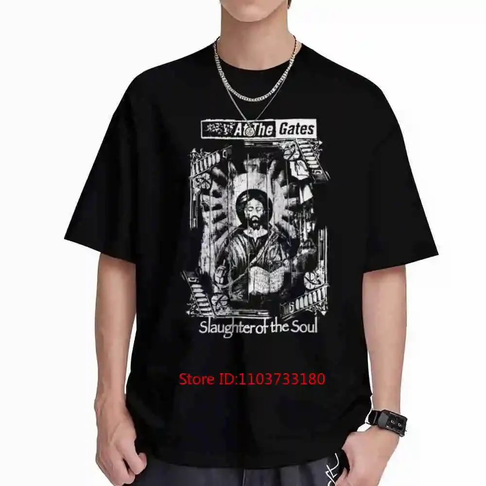 At The Gates Slaughter Of Soul Short Sleeve Tee 100% Cotton T-Shirt