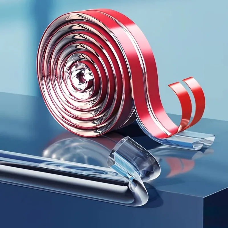

Transparent anti-collision strip, soft protective strip, tea table, table corner wrapped edge protective strip