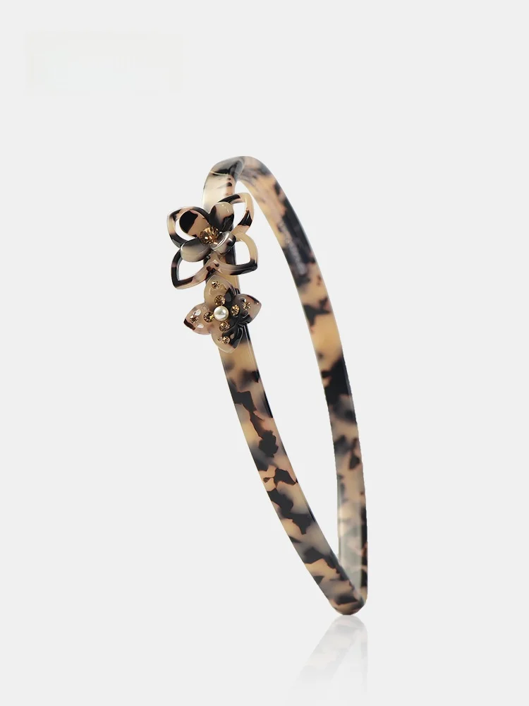 エレガントなアセテートヘアバンド女性の大人の高級スタイルヘアクリップオリジナルデザインファッショナブルなヘアアクセサリーヘアバンド