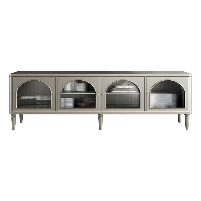 r8.11- light luxury solid wood TV cabinet modern simple living room locker living room decorative cabinet