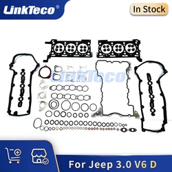 Engine Full Gasket Set Repair Kit For 14-22 DIESEL 3.0 Jeep Grand Cherokee Ram 68211174AA 182Cu. In. V6 EXF 3.0L