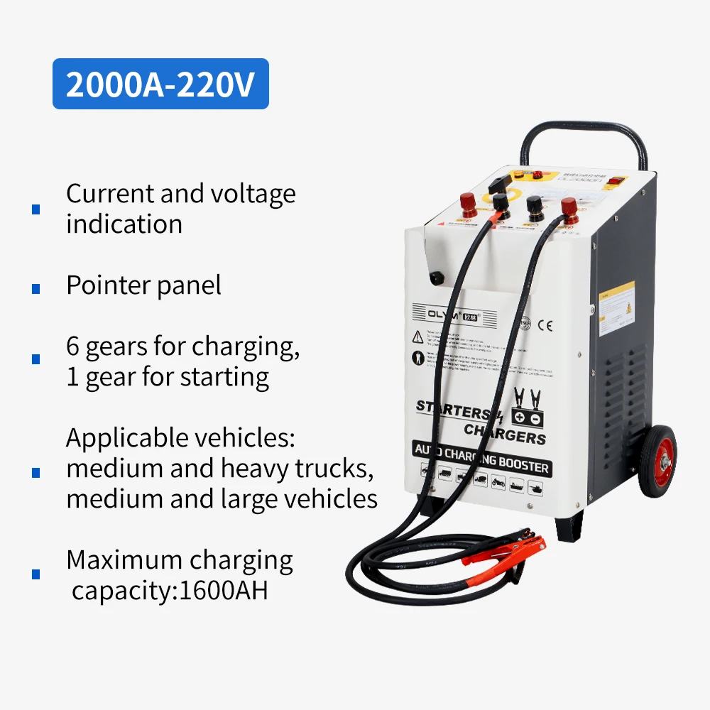 ISO CE Certificated Electric Car Battery Charger Jump Starter Charger 12v 24v Battery Charger 12v 24v