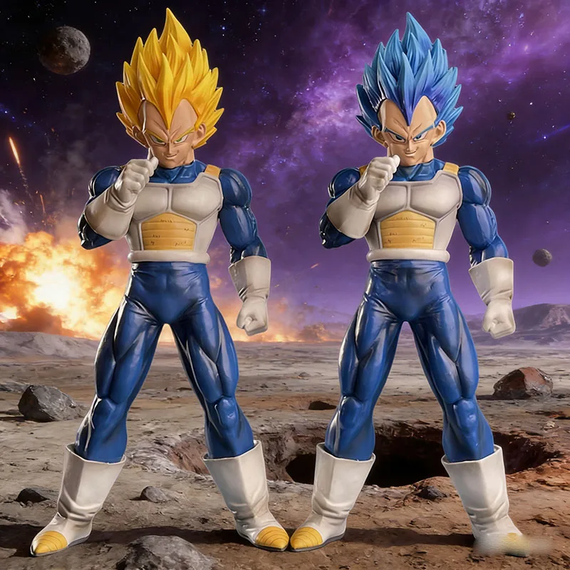 

28cm Majin Vegeta Model Anime Dragon Ball Z Action Figure DBZ Vegeta Figuras Collection Desktop Decoration Toys Gift for Kids