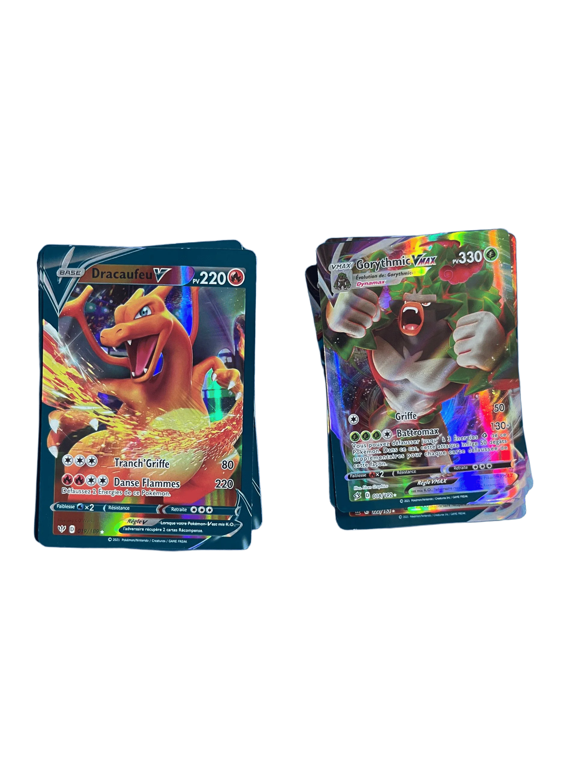 60/100/200 шт. карты покемонов немецкие, английские, испанские, французские, корейские карты Vstar Vmax V GX CSR Limited Shiny Rainbow Arceus Pikachu