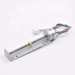 Stroke 58mm Micro Mini 15mm Linear Screw Stepping Motor With Nut 2-phase 4-wire Stepper Motor