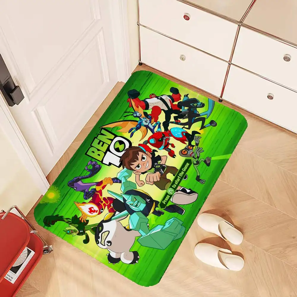 B-Ben 10 Classic Entrance Door Mat Nordic Style Home Doormat Bathroom-Toilet Mats Bedroom Hotel Decor Mat