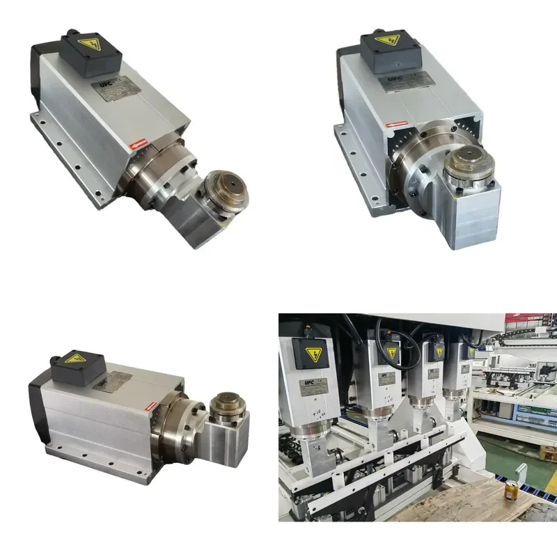 

AP01 3.5kW 4500rpm Right Angle CNC Machine Tool Spindle for CNC Woodworking Engraving Machine