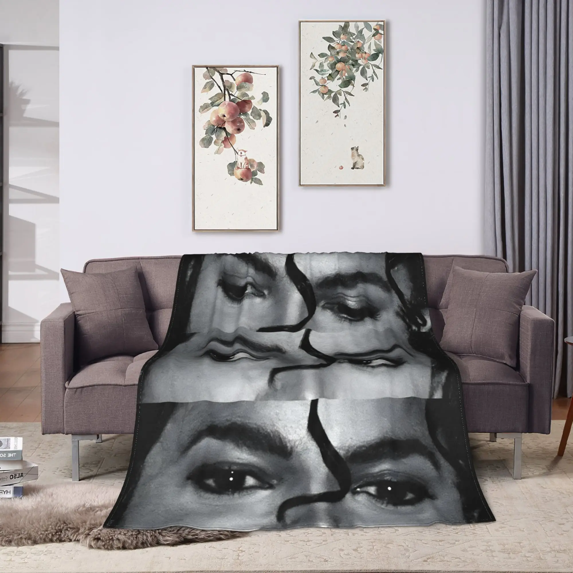 Michaels Jacksons Singer Pop Blanket Flannel Spring Autumn  Breathable Soft Throw Blankets for Bedding Outdoor Quilt