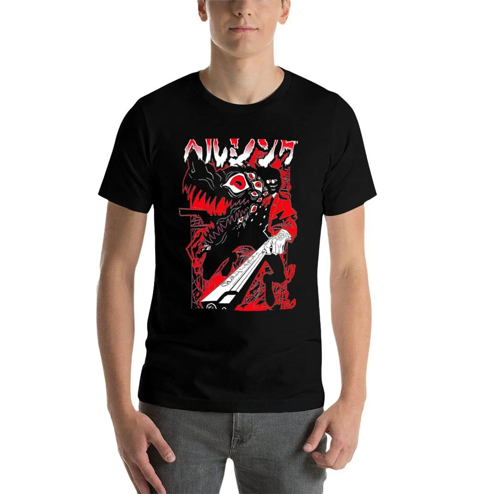Alucard Hellsing T-Shirt man t shirt summer t shirt for man 100 percent cotton t shirts for man cotton T-shirt view 3