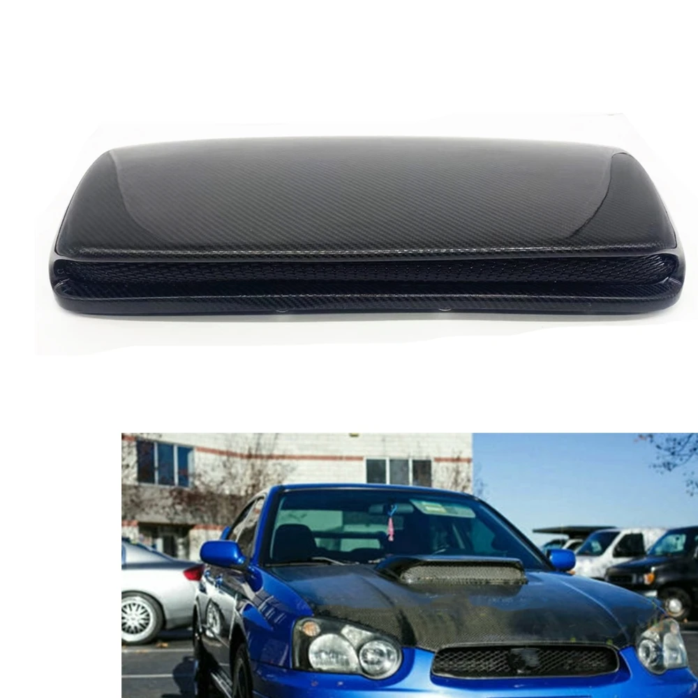 

Upper Engine Hood Scoop Bonnet Air Vent Cover Front Outlet Duct Flow For Subaru Impreza WRX STi 8th Gen 2004-2005