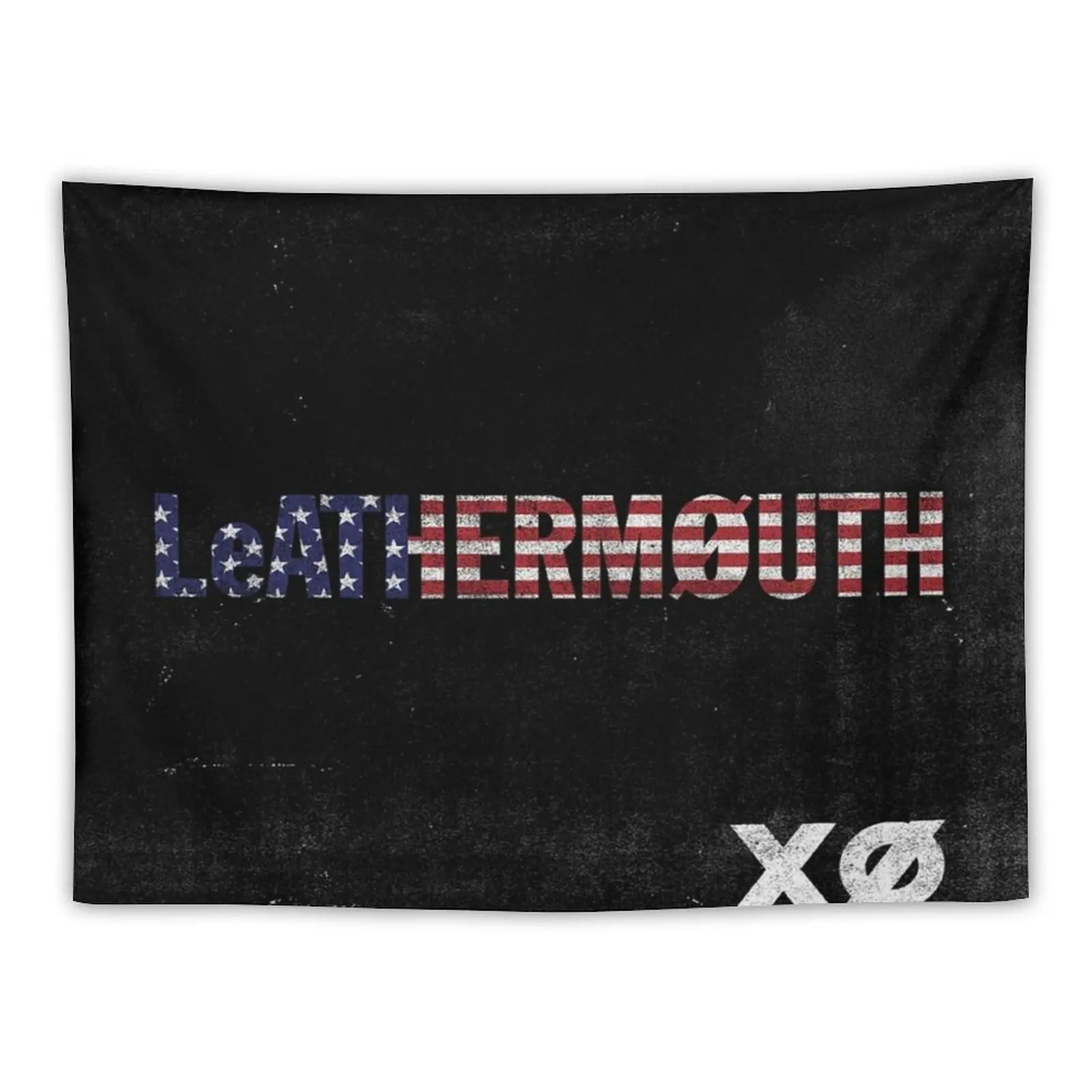 Leathermouth - XO Flag Tapestry Aesthetic Decoration Wall Decoration Room Decorations Aesthetic