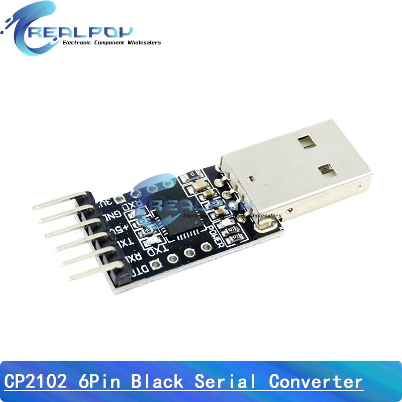 CP2102 USB 2.0 to UART TTL 5Pin / 6Pin Connector Module Serial Converter STC Replace FT232 CH340G PL2303 CP2102 CH9102 MICRO USB