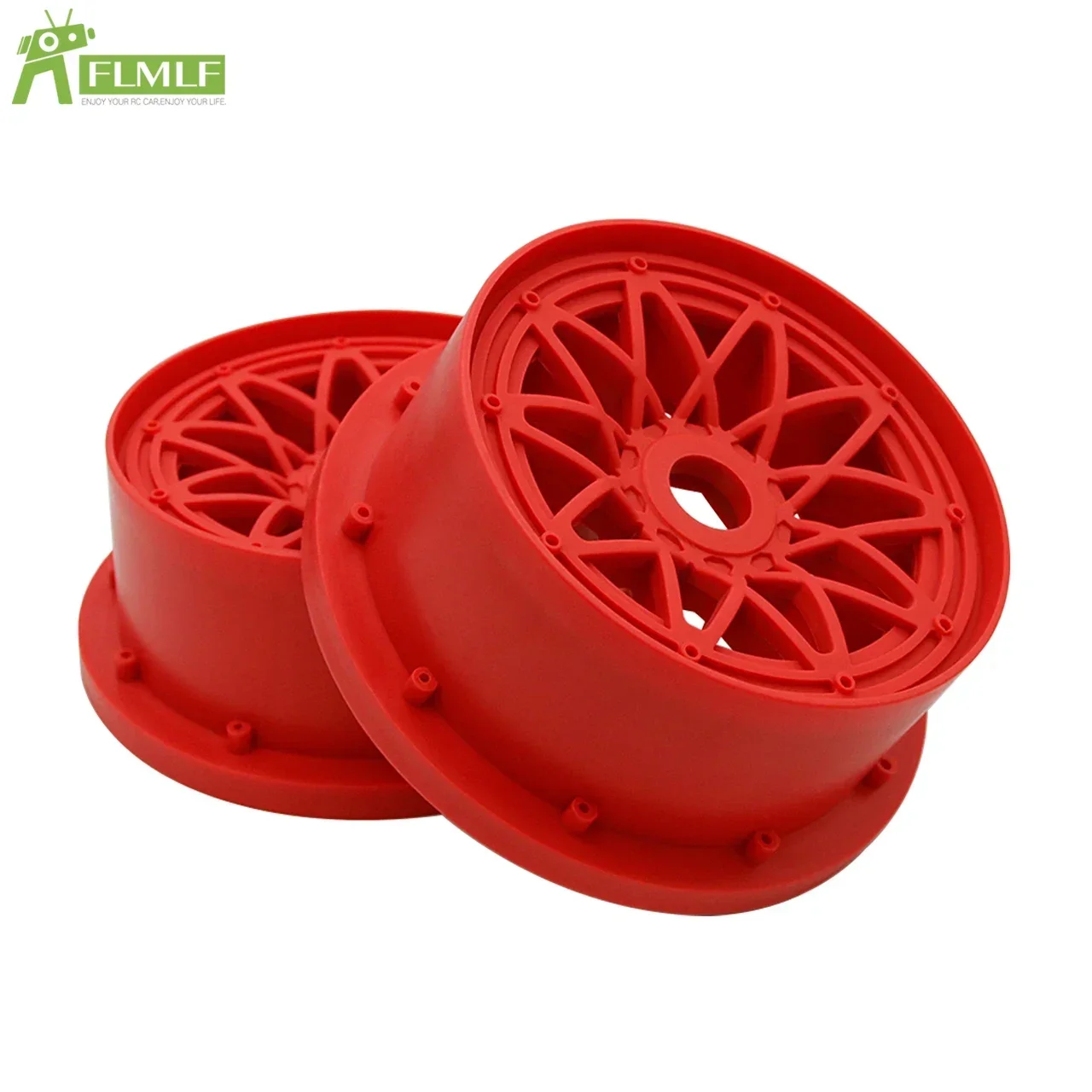 Voor- of achterband montage of nylon wielnaaf of beadlock ring voor 1/5 HPI ROFUN BAHA ROVAN KM BAJA 5B Rc auto speelgoed games onderdelen