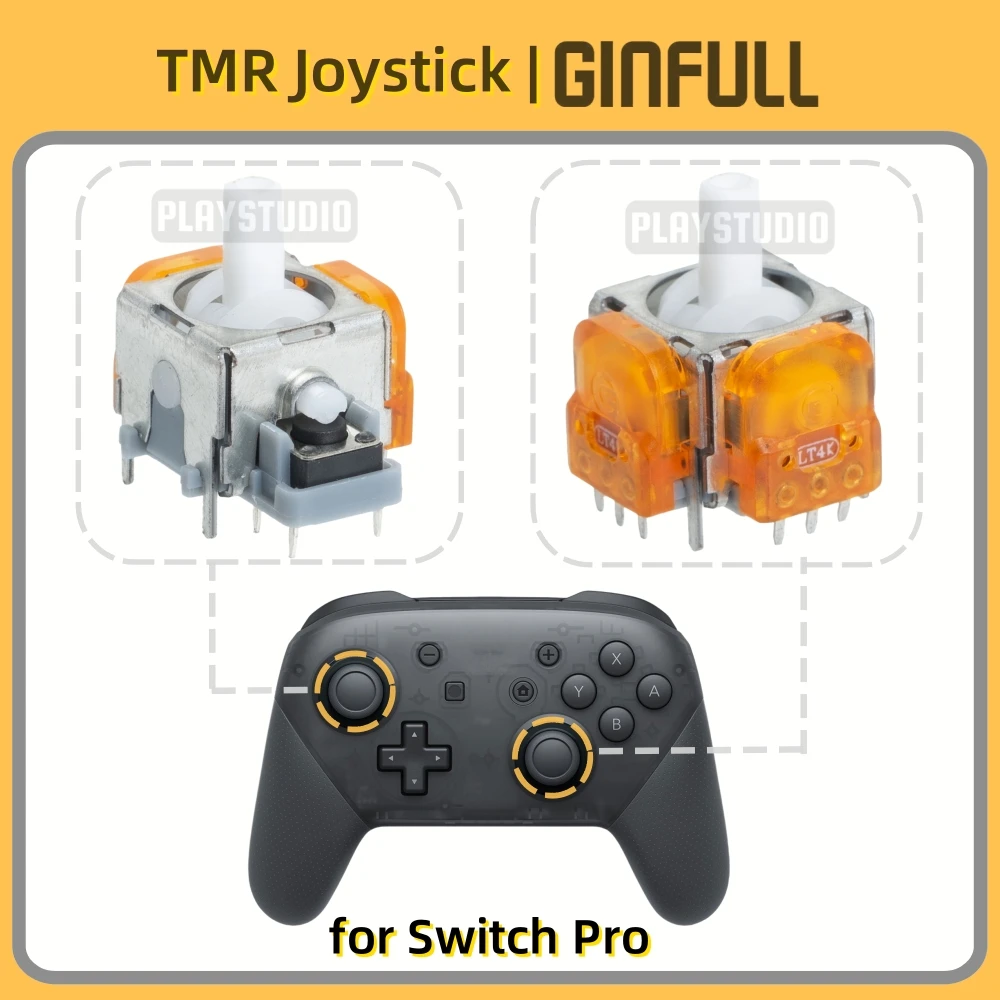 50/100 قطعة TMR المقود ل PS5 DualSense Edge تحكم DS5 PS4 Dualshock DS4 التناظرية عصا ل Xbox سلسلة التبديل Thumbstick