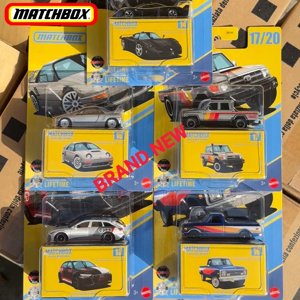 2026 Matchbox Collectors GBJ48 Paquete de 5 Modelos de Coches Fundidos a Presión Maserati Mazda Audi Toyota Colección de Simulación de Aleación Juguete Regalo para Niños