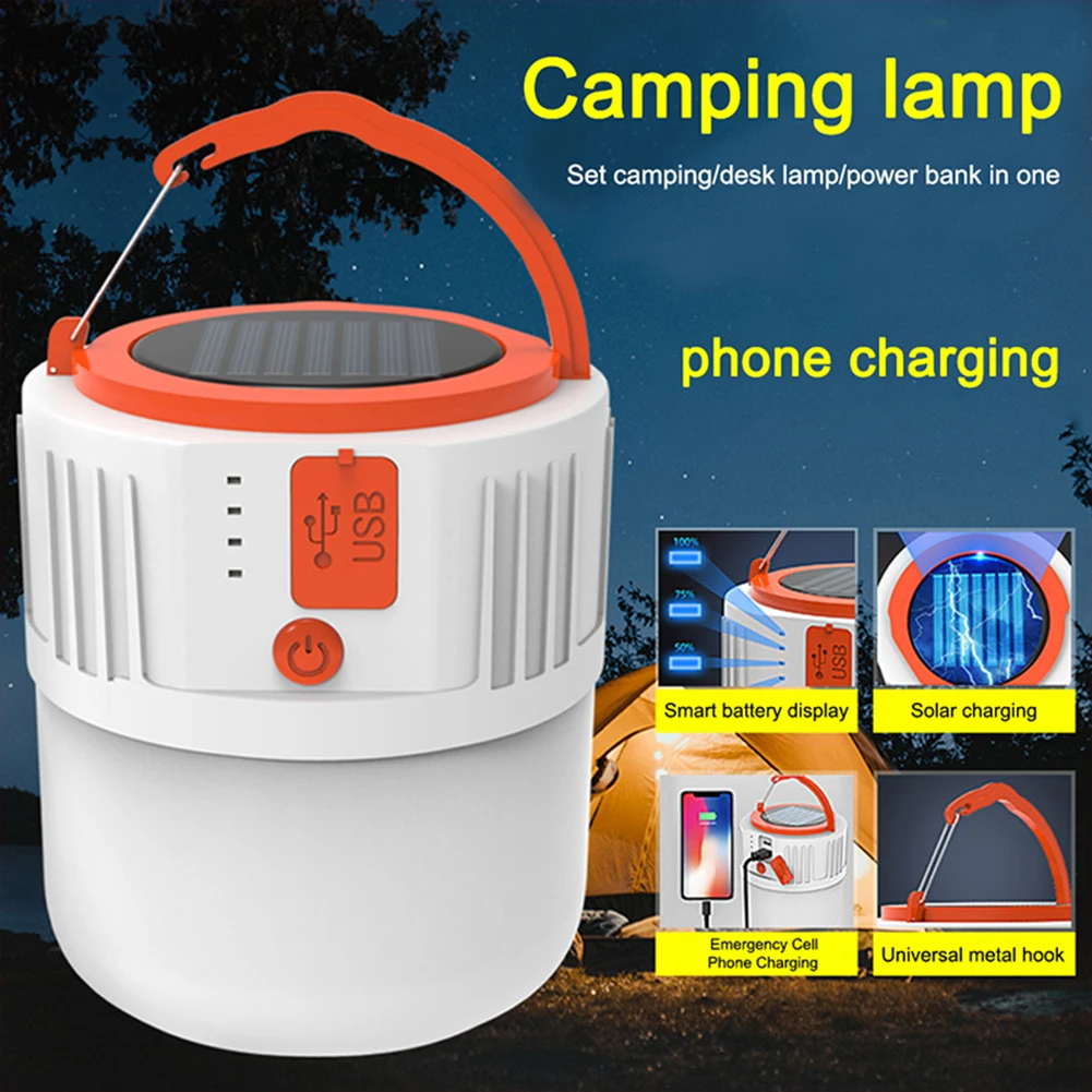 

Outdoor Adventures LED Camping Light 2400LM High Brightness IPX4 Waterproof Camping Lamp Climbing Compact Design