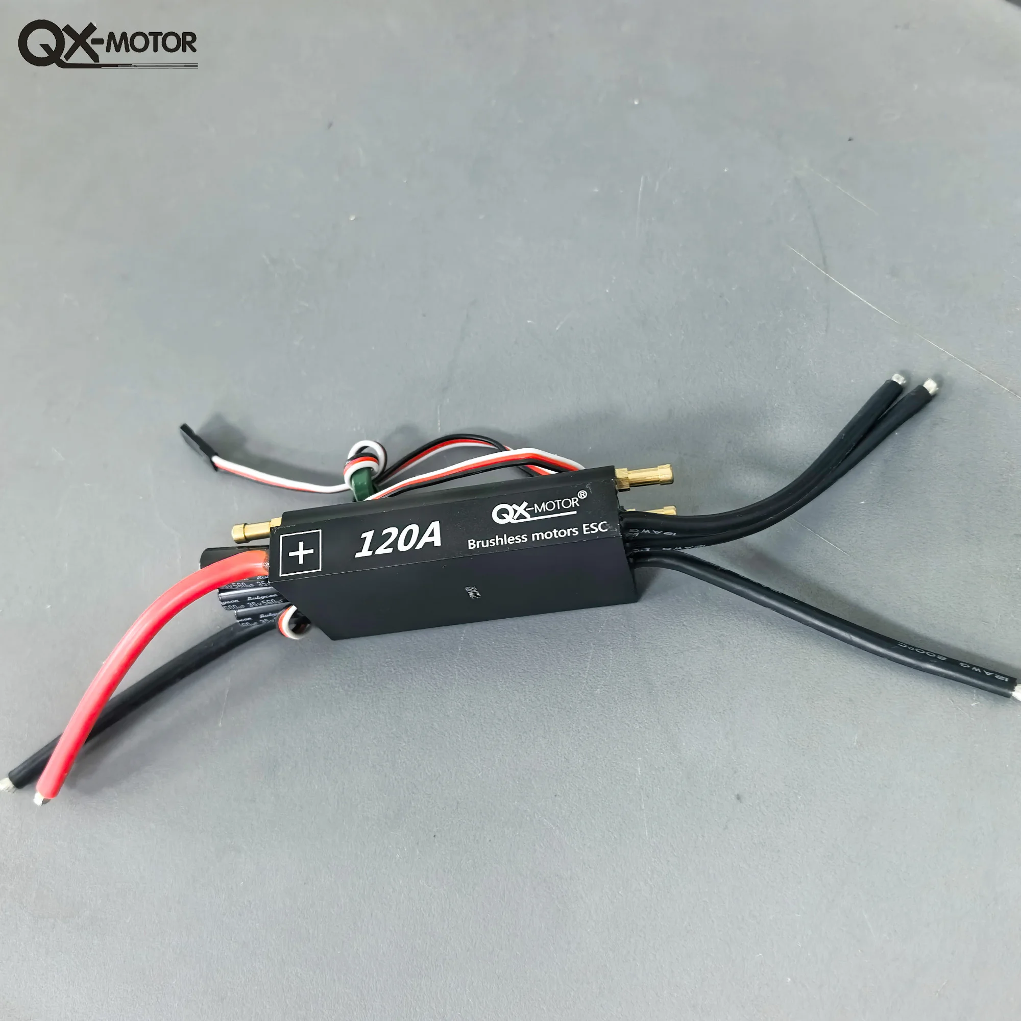 

QX-motor Brushless ESC 50A 120A 2-6S With BEC For Remote Control Ship Models