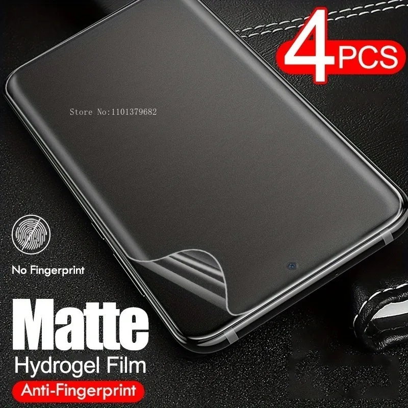 

1-4pcs Matte Hydrogel Screen Protectors Samsung Galaxy S24 S23 S22 S21 S20 Ultra Plus FE Note 20 10 Ultra Plus Full Coverage