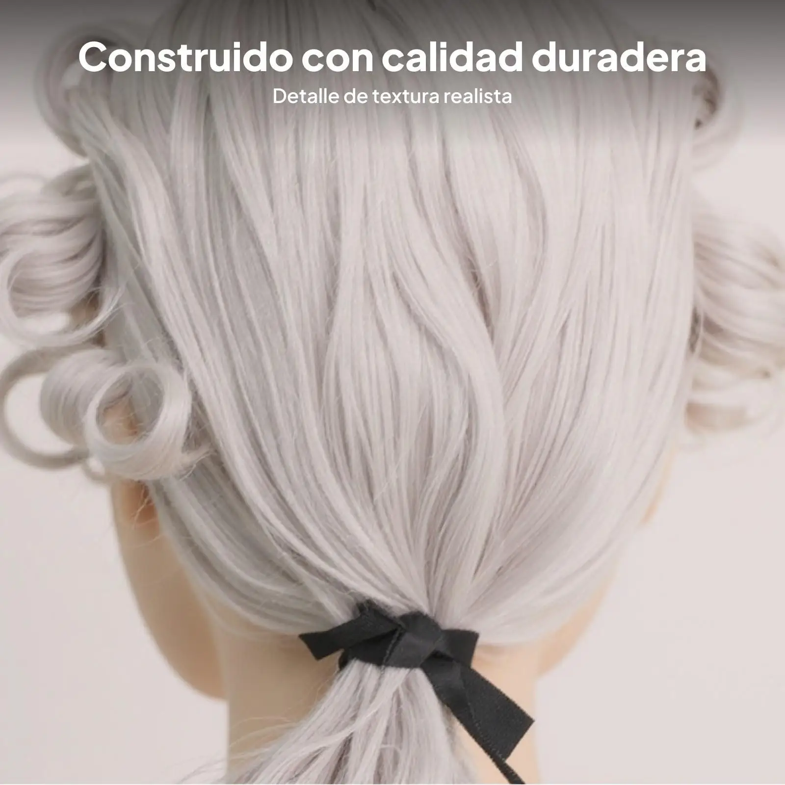 

Colonial Wig Synthetic for Themed Events And Parties with Adjustable Fit