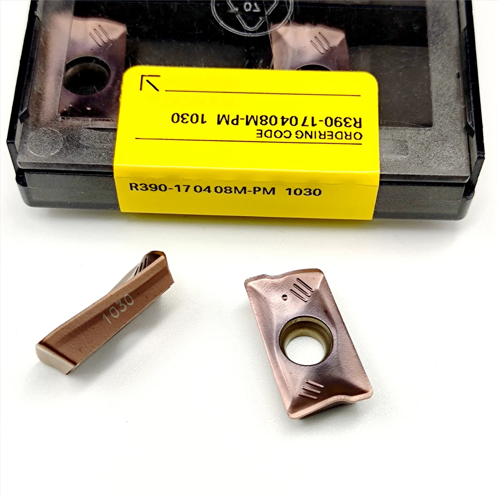

Carbide Insert R390 170408 PM 1025 1030 4240 for Internal Turning Tool Indexable CNC Lathe Grooving Tool R 390 Milling tool