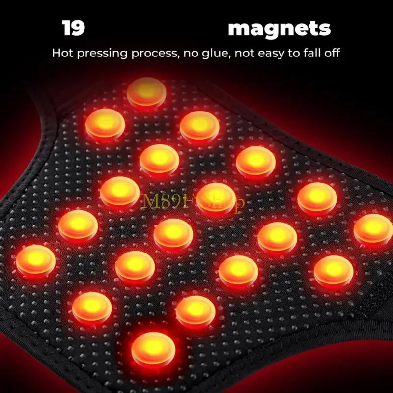 

M89F Selfs Heating Neck Pads Heated Neck Wrap for Neck Relief Stiffness Physicals Therapy Neck Wrap Women Men