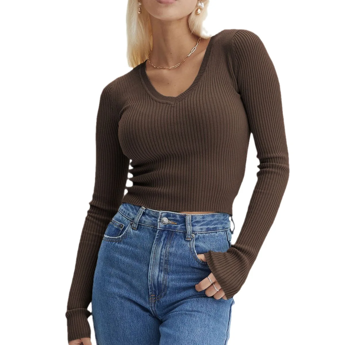 مثير فتاة حار طويلة Sve تي شيرت المرأة تصميم الصيف أعلى طباعة الرومانية بري النسيج الأساسية Sle العادية رقيقة