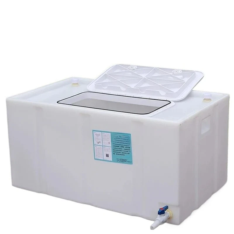 outdoor live fish box Commercial transportation box Fishing horizontal large-capacity clamshell aquaculture tank