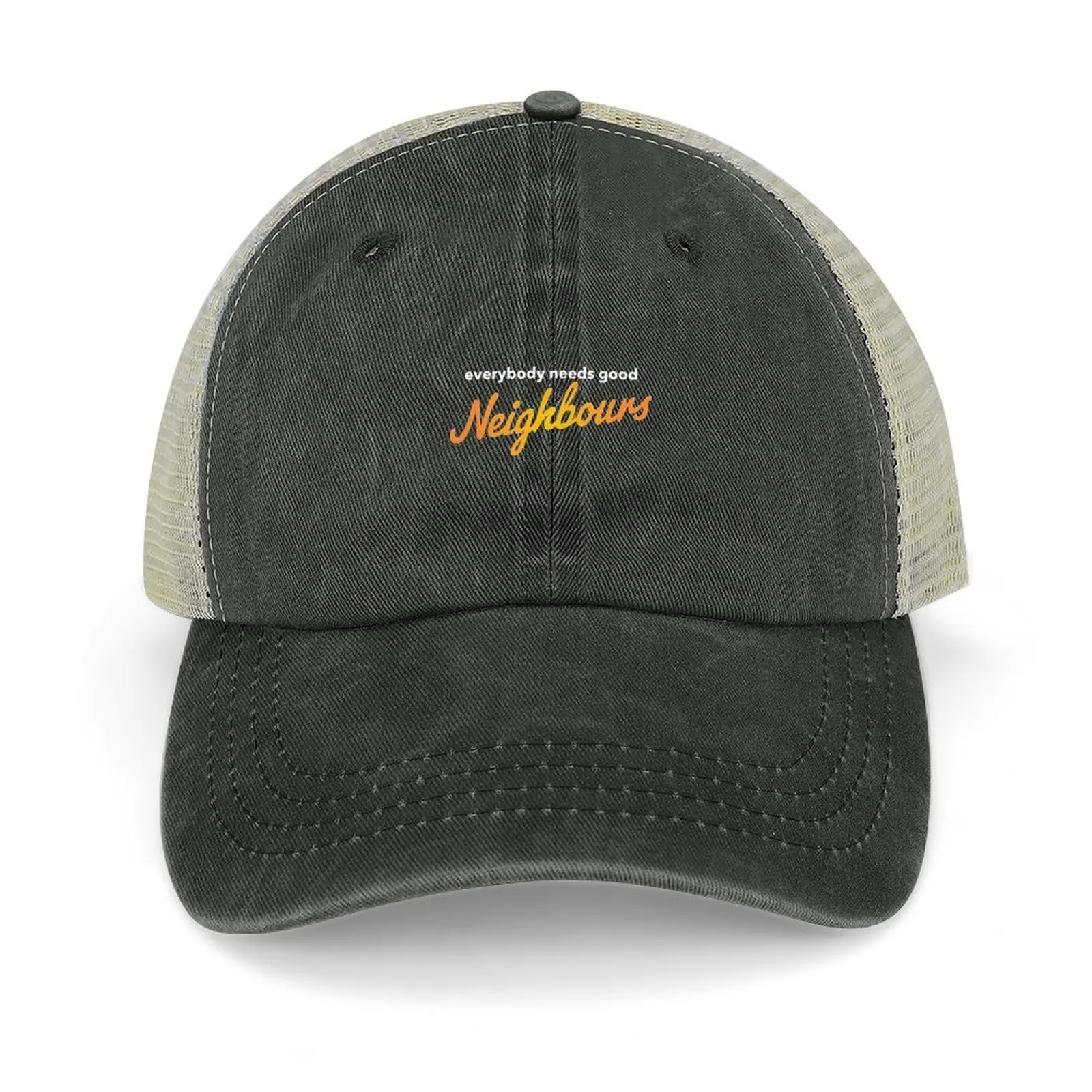 

Everybody needs good Neighbours logo Baseball Cap Hat men Beach Outing Unique hats Big Size Hat Man Women's