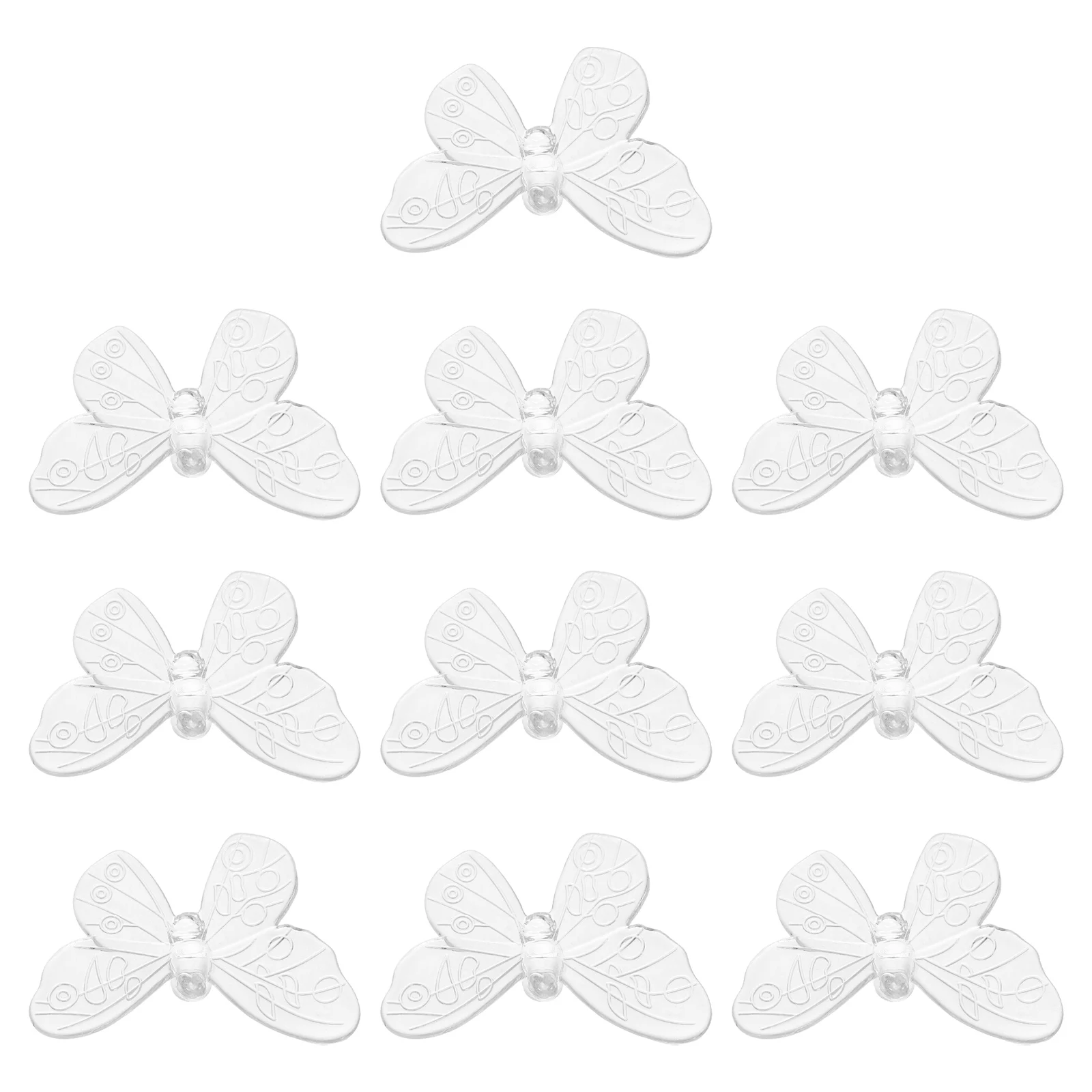 

100pcs Butterfly Outdoor Waterproof Garden Lights Lawn Lamp Accessories Solar Powered Stake Lights Decorative Solar Outdoor