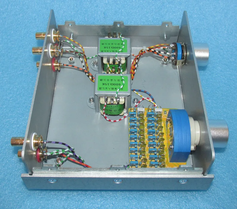 600:10K/15K permalloy 5 times step-up transformer 12 gears equal loudness volume control passive front stage