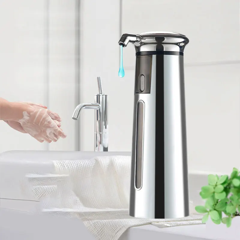 

Automatic sensing soap dispenser intelligent hand soap dispenser shampoo and shower gel dispenser bathroom accessories 350ml