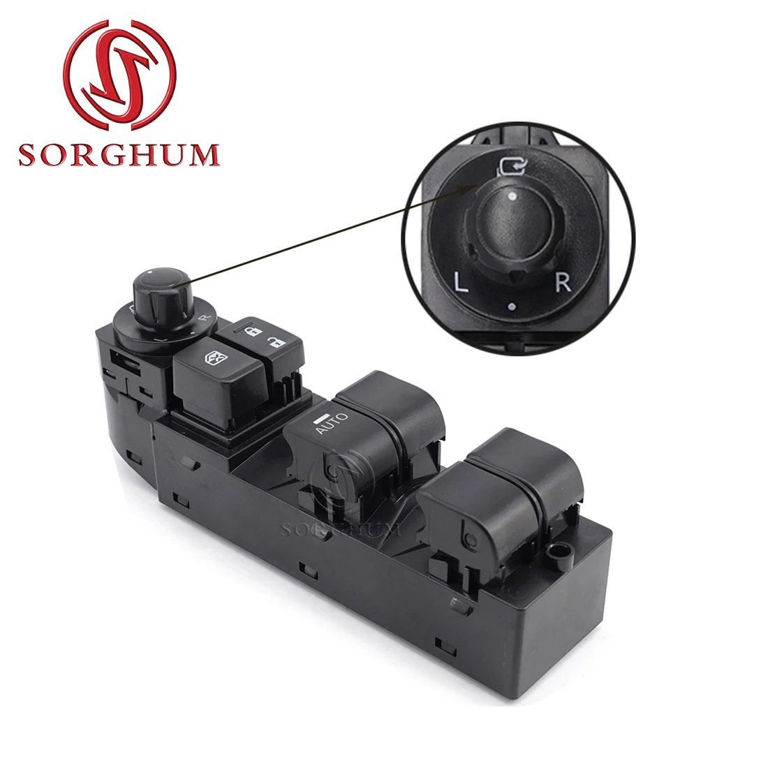 SORGHUM KR11-66-350 For 2013 - 2016 Mazda CX-5 3 Axela 2014 2015 2016 Master Power Window Lifter Switch Mirror Button KD3566350