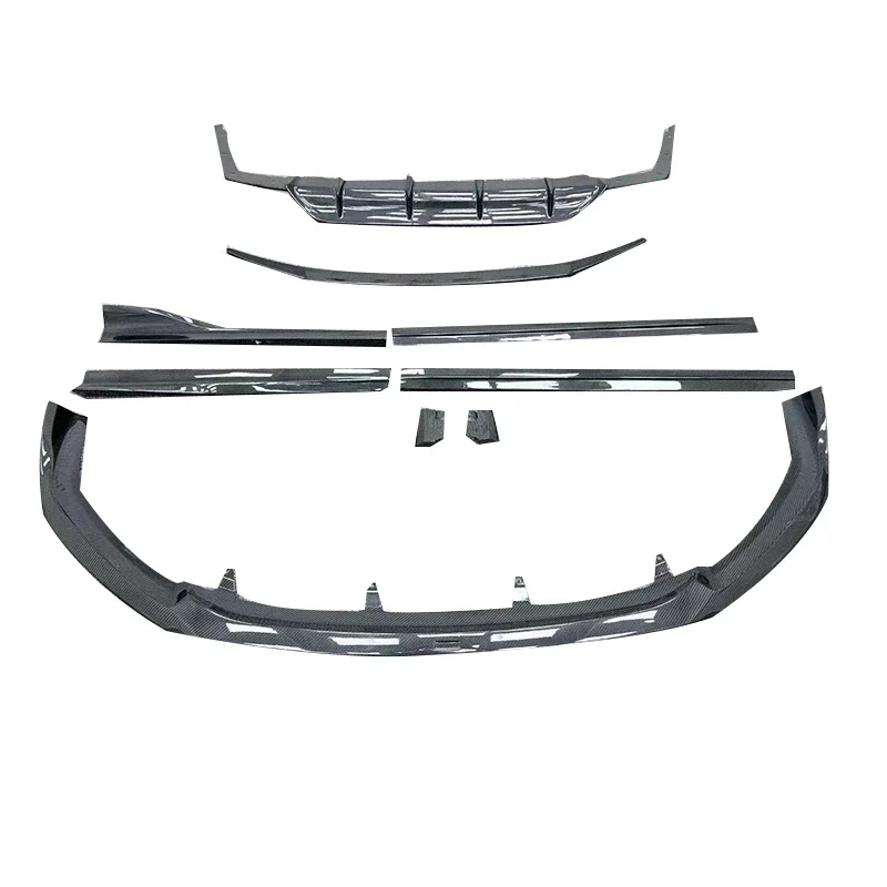 High quality Aim style carbon fiber front lip side skirt rear diffuser rear spoiler for Lexus RX500 perfect fitment 2023+