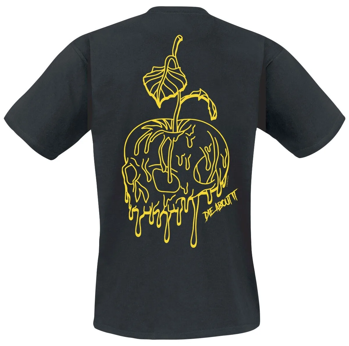 Bad Wolves Logo Print T-shirt Men Women Rock Band Die about It Skull Apple Unisex Short Sleeve Tee