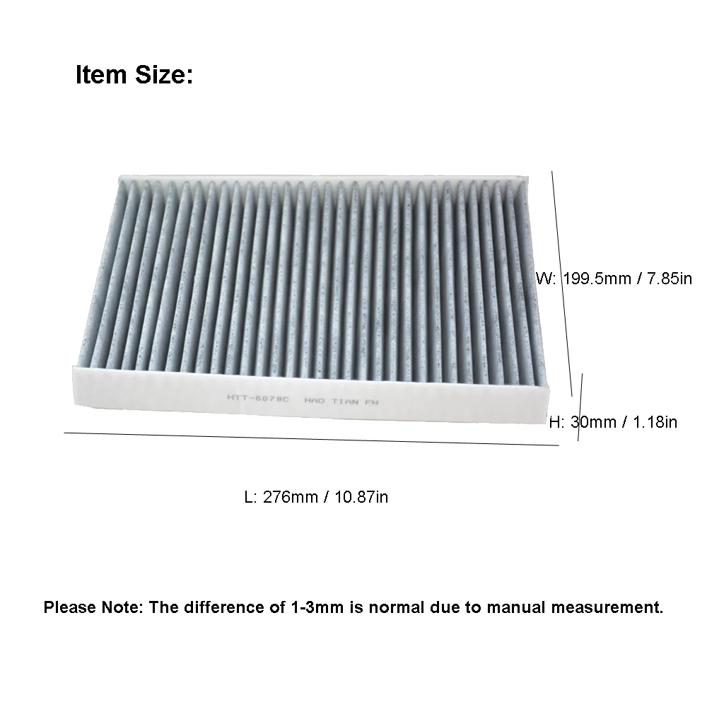 Cabin Air Conditioner Filter For CHRYSLER 300S/300C LX LE/DODGE CHALLENGER/CHARGER/RAM/LANCIA THEMA 68535614AA K68535614AA