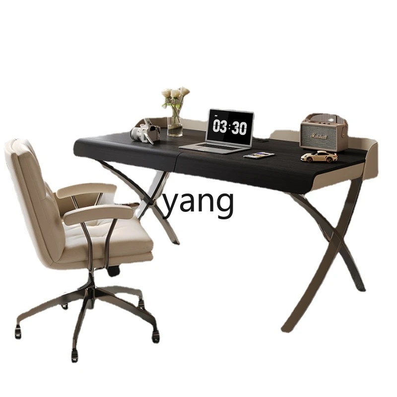 CX Light Luxury Modern Living Room Silent Style Large Board Desk Home Minimalist Study Computer Desk