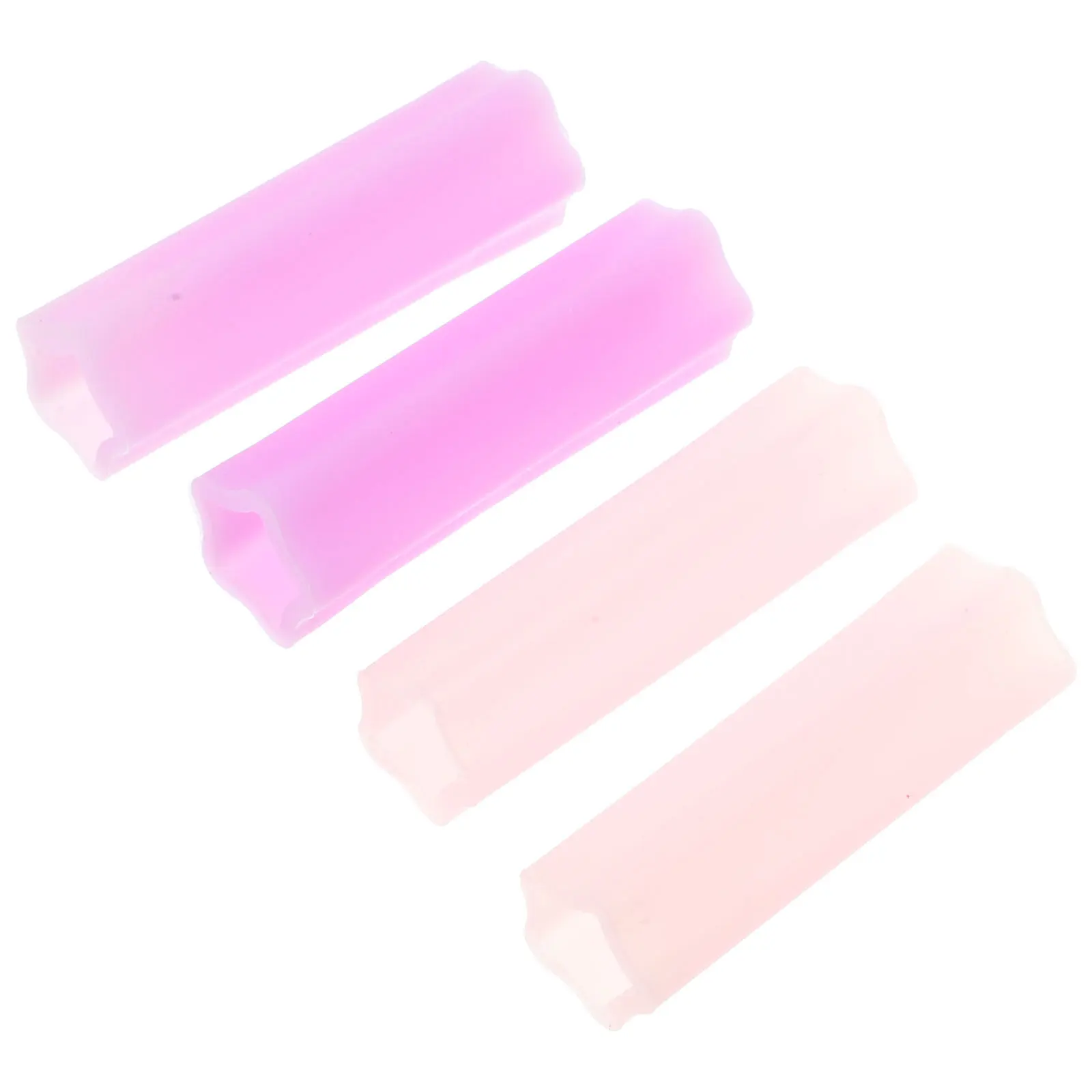 4 قطعة الغطاء الواقي لأدوات مانيكير وباديكير دائم استخدام آمن حماية من غطاء القراص إصابة مقص #4